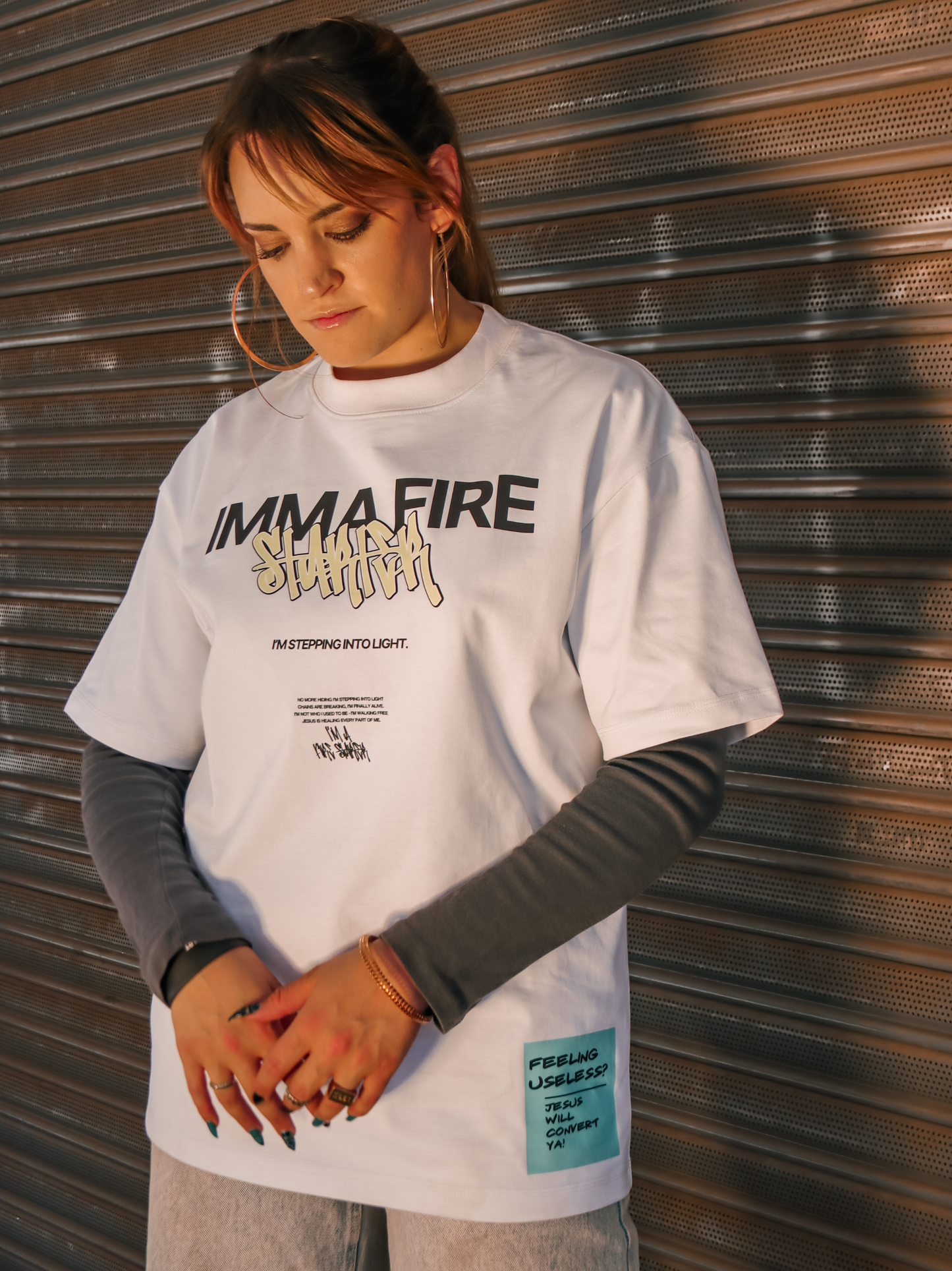 fragments of FOREVER OVERSIZED T-SHIRT