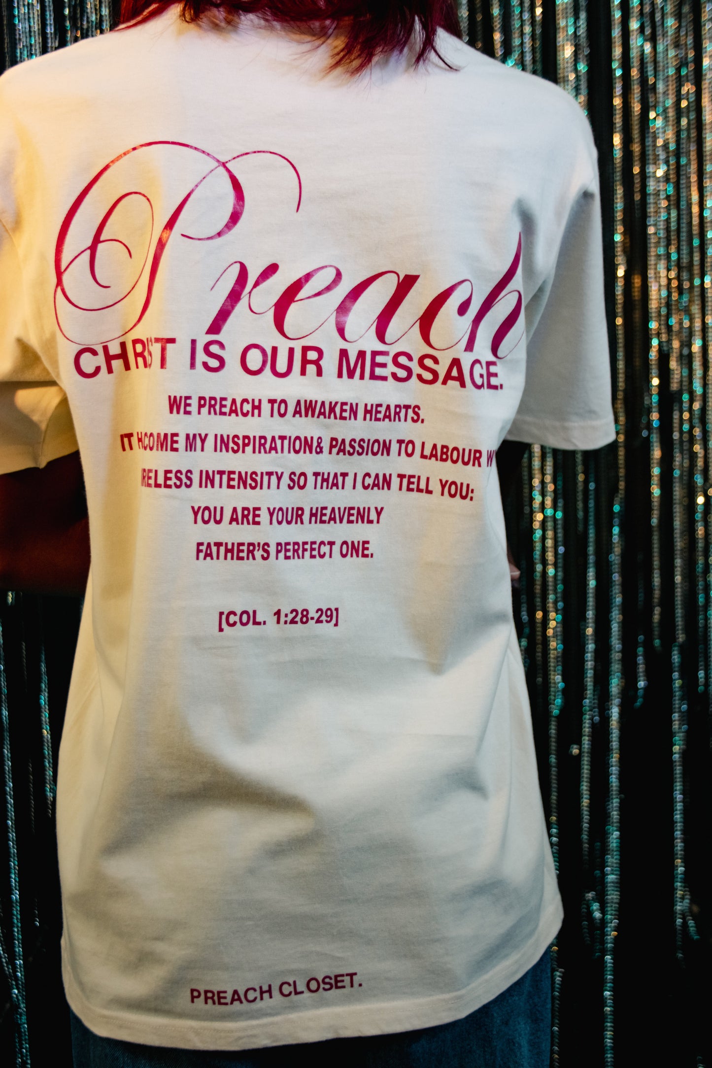 PREACH: Lineage Tee ~ creamy yellow