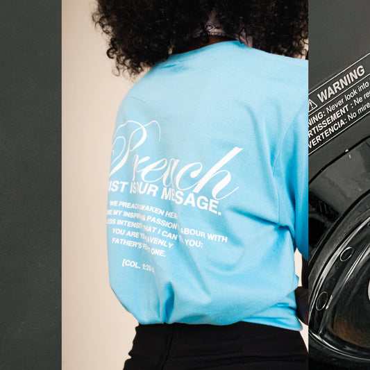 PREACH T-Shirt ~ blue