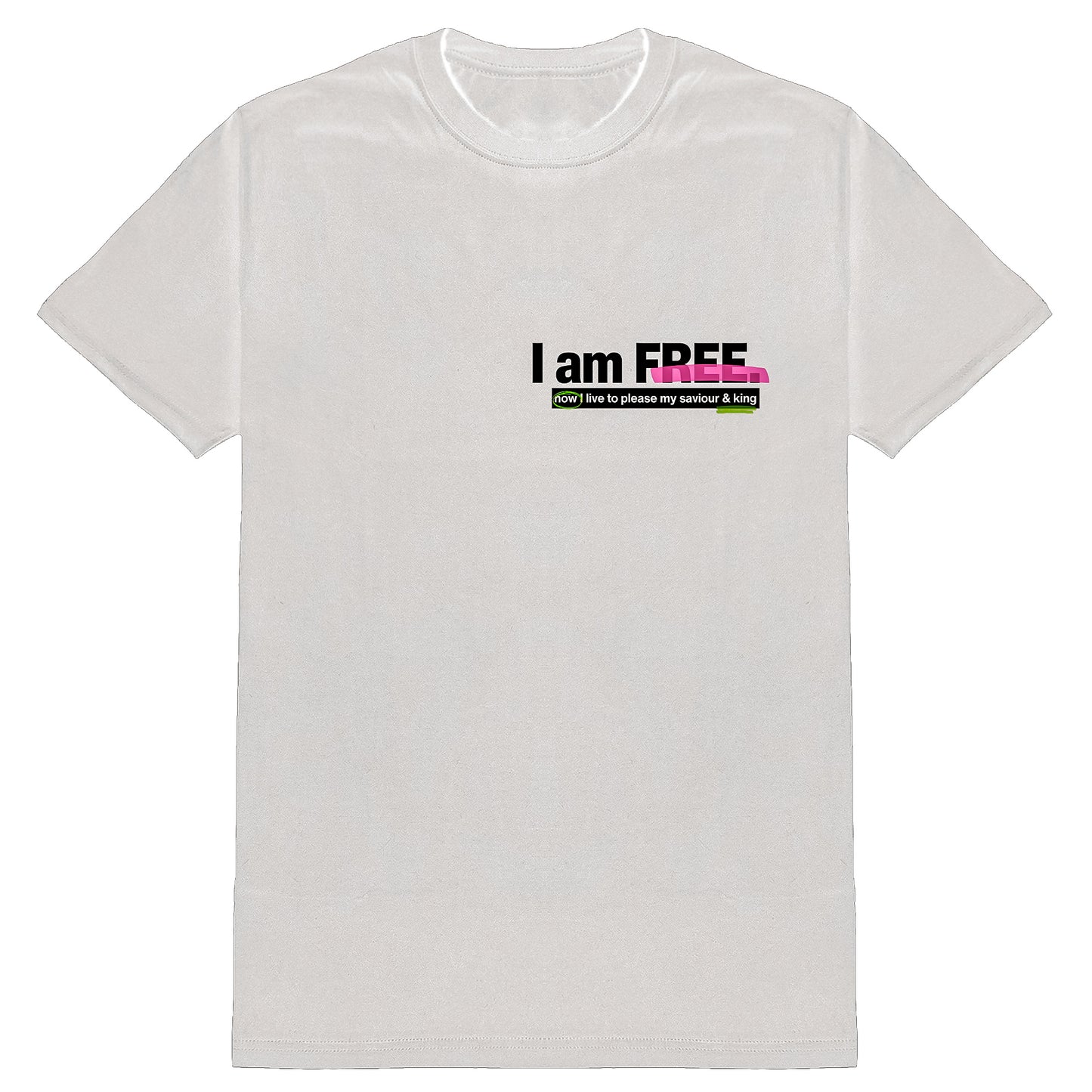 I AM FREE T-SHIRT ~ PINK
