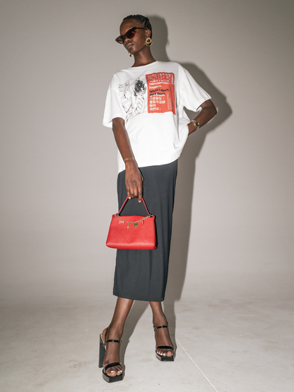 Closet x GIGI Anime Graphic Tee [White] ~ BOXY TEE