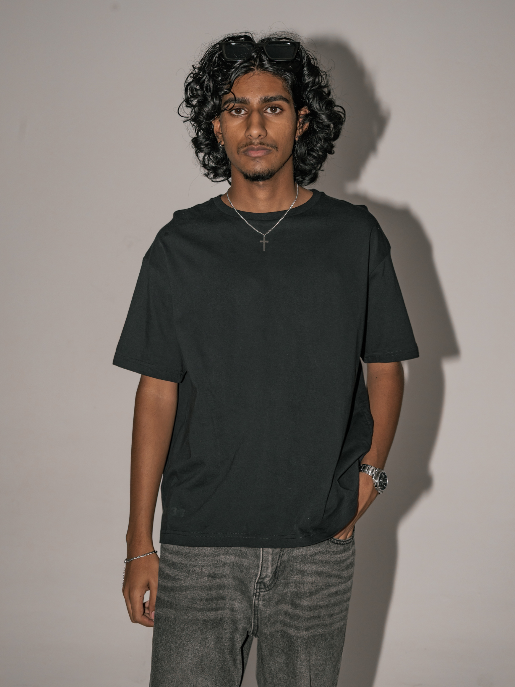 So Why Would I Fear The Future [Black on Black] ~ BOXY TEE
