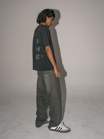 So Why Would I Fear The Future [Black on Black] ~ BOXY TEE