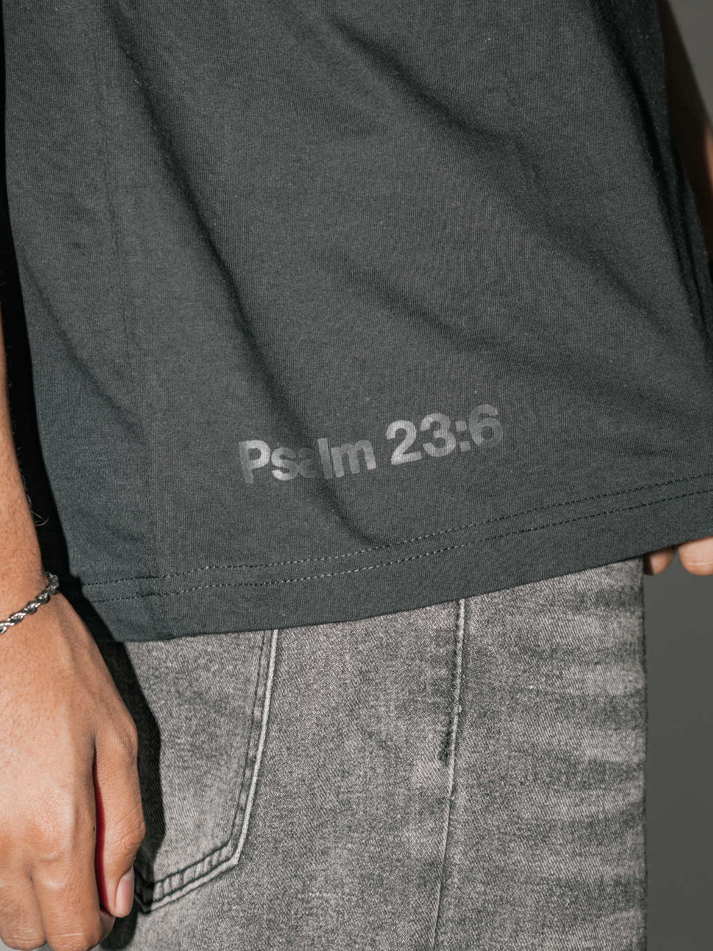 So Why Would I Fear The Future [Black on Black] ~ BOXY TEE