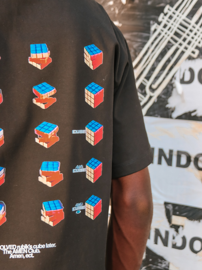 THE "AMEN" CLUB OVERSIZED T-SHIRT