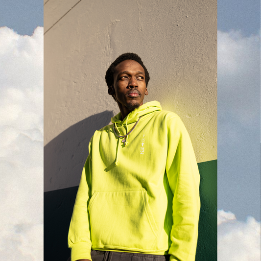 THE VOLT HOODIE LIME GREEN