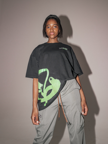 DON'T STOP BELIEVING [Black] ~ BOXY TEE