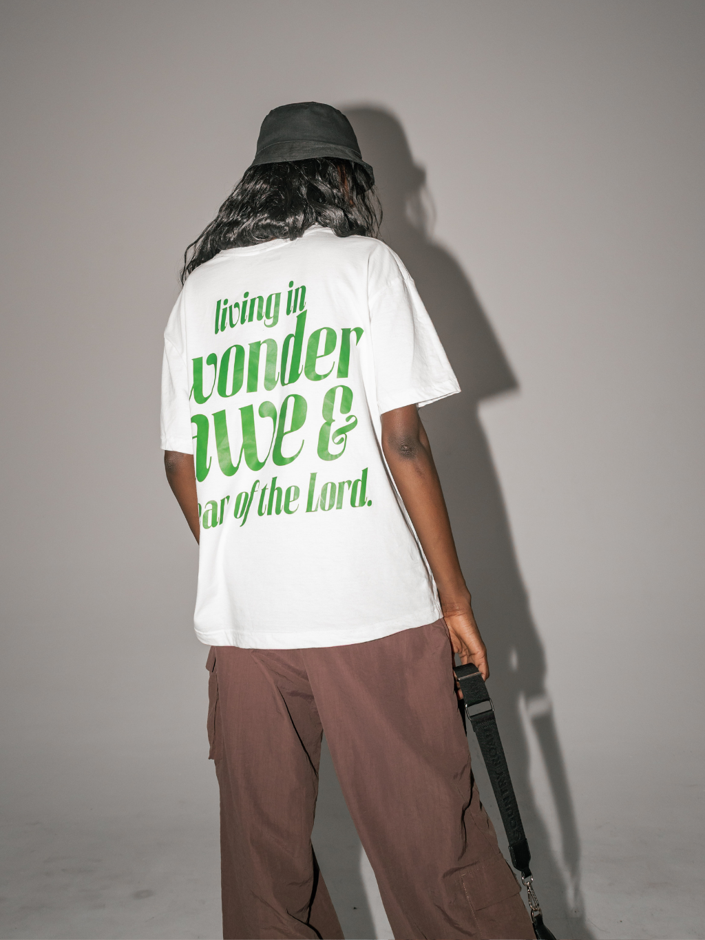 Wonder & Awe [White] ~ BOXY TEE