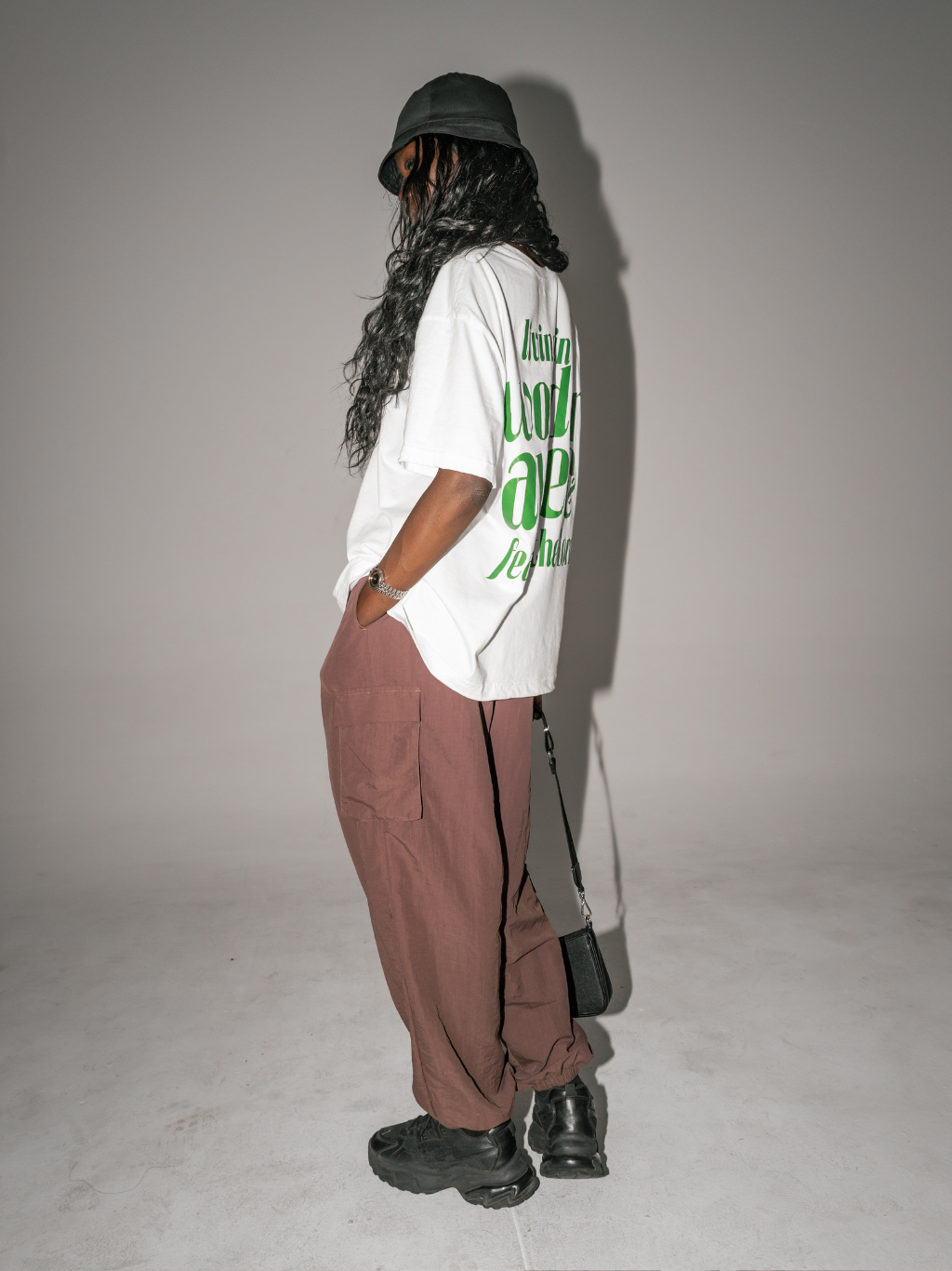 Wonder & Awe [White] ~ BOXY TEE