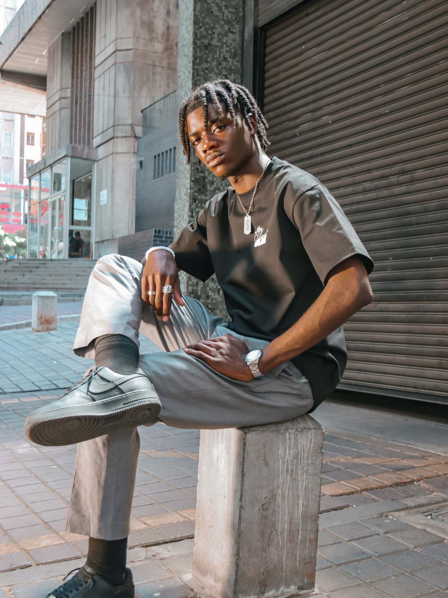 THE "AMEN" CLUB OVERSIZED T-SHIRT