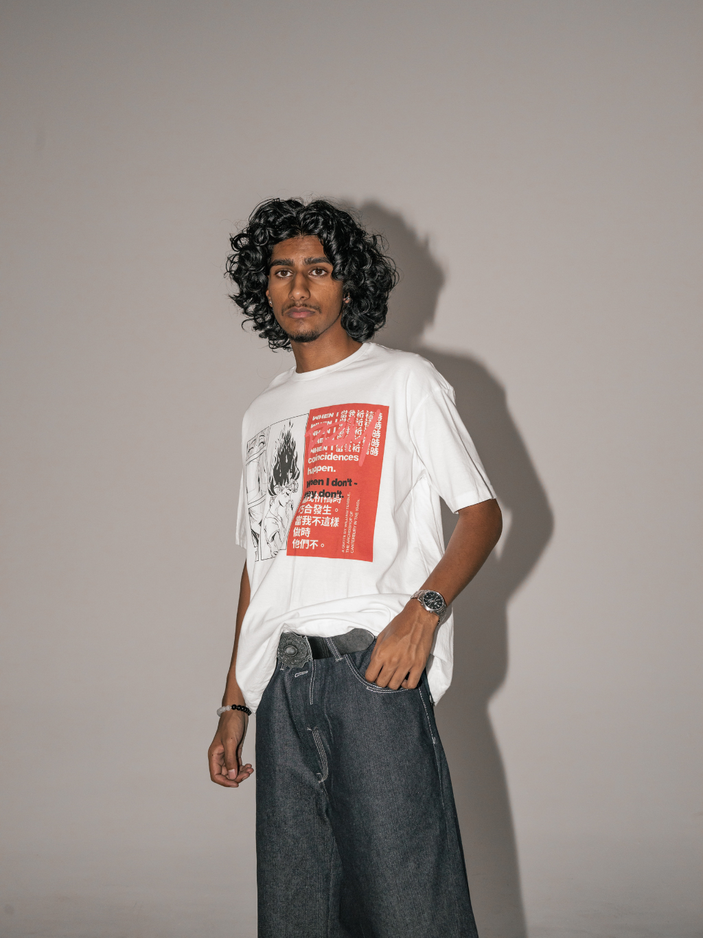 Closet x GIGI Anime Graphic Tee [White] ~ BOXY TEE