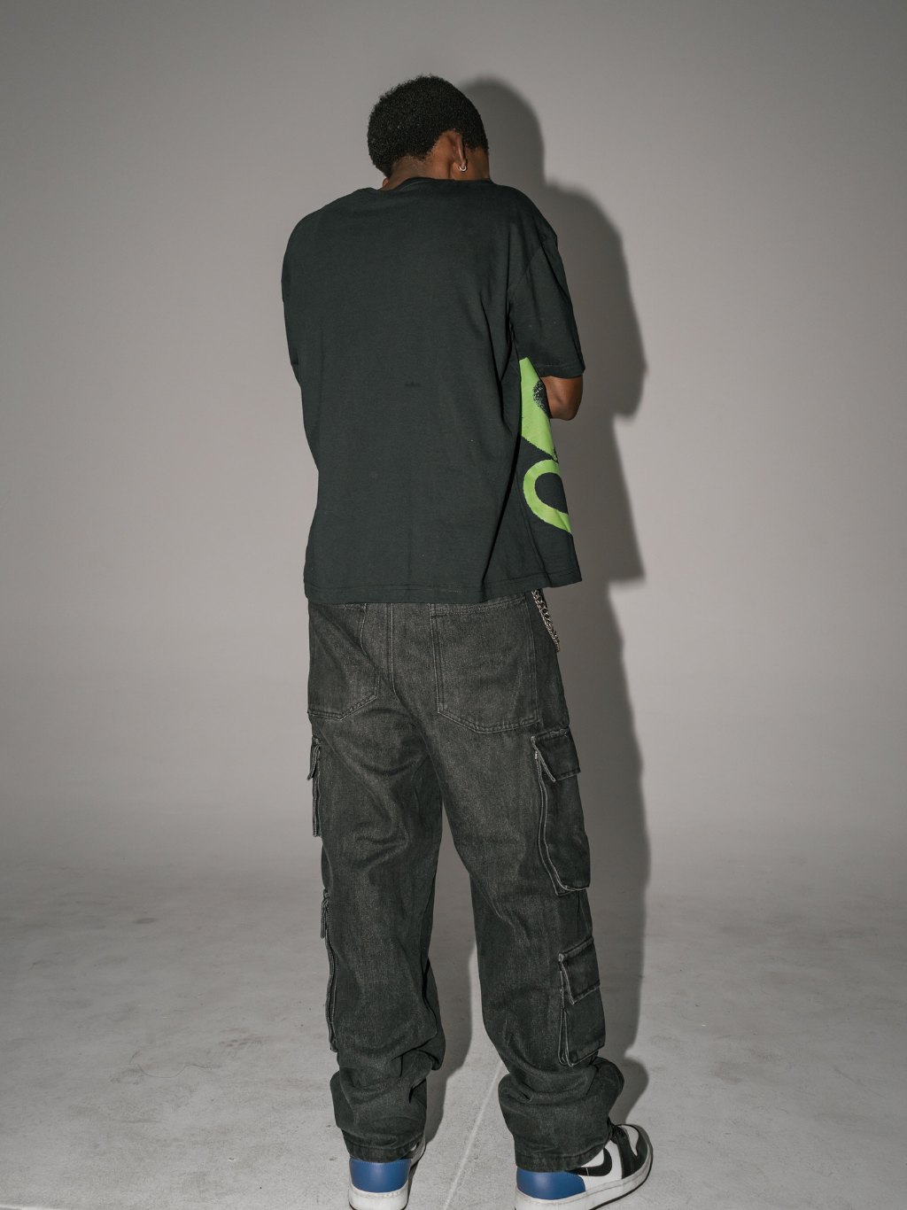 DON'T STOP BELIEVING [Black] ~ BOXY TEE