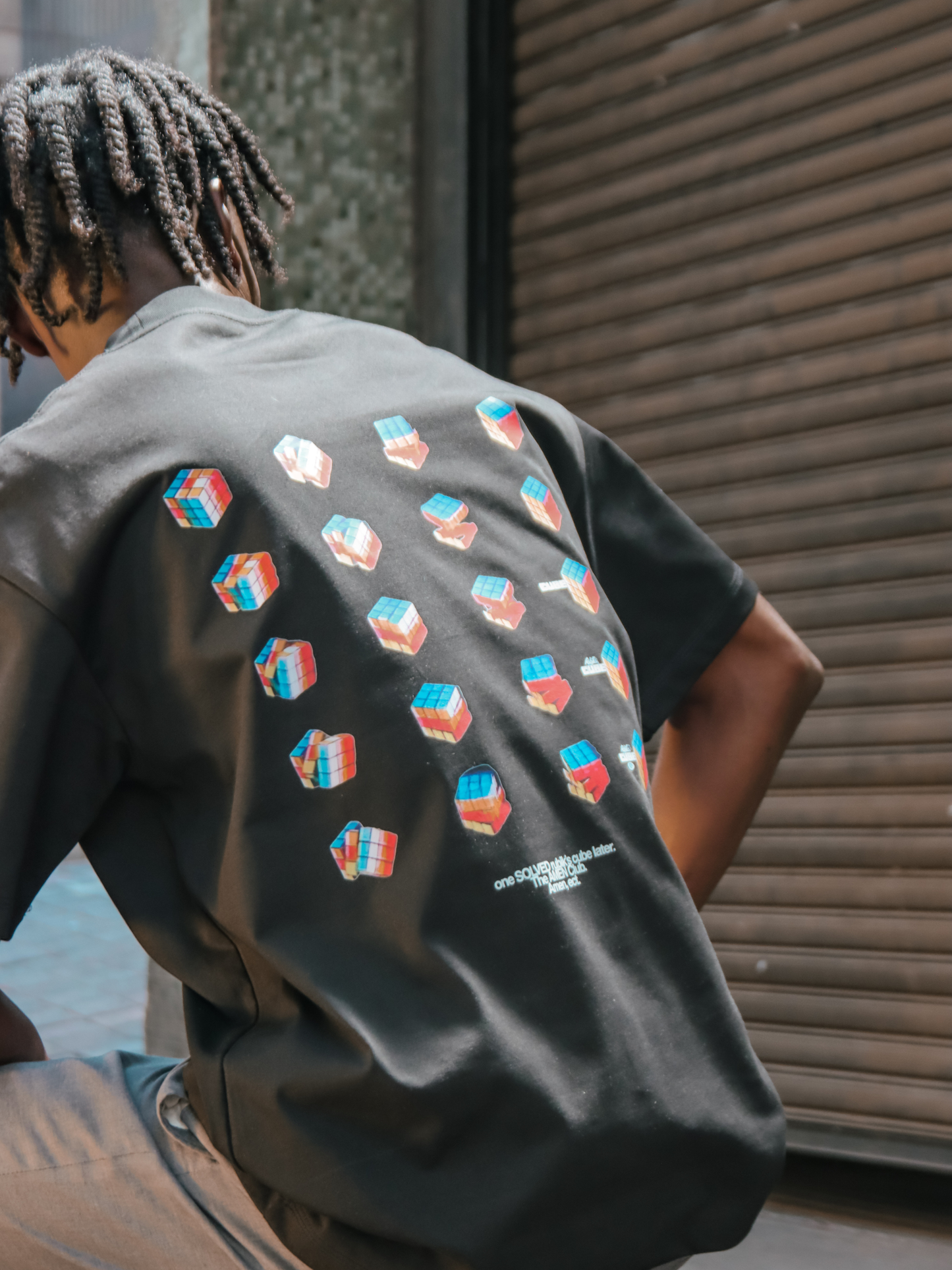 THE "AMEN" CLUB OVERSIZED T-SHIRT