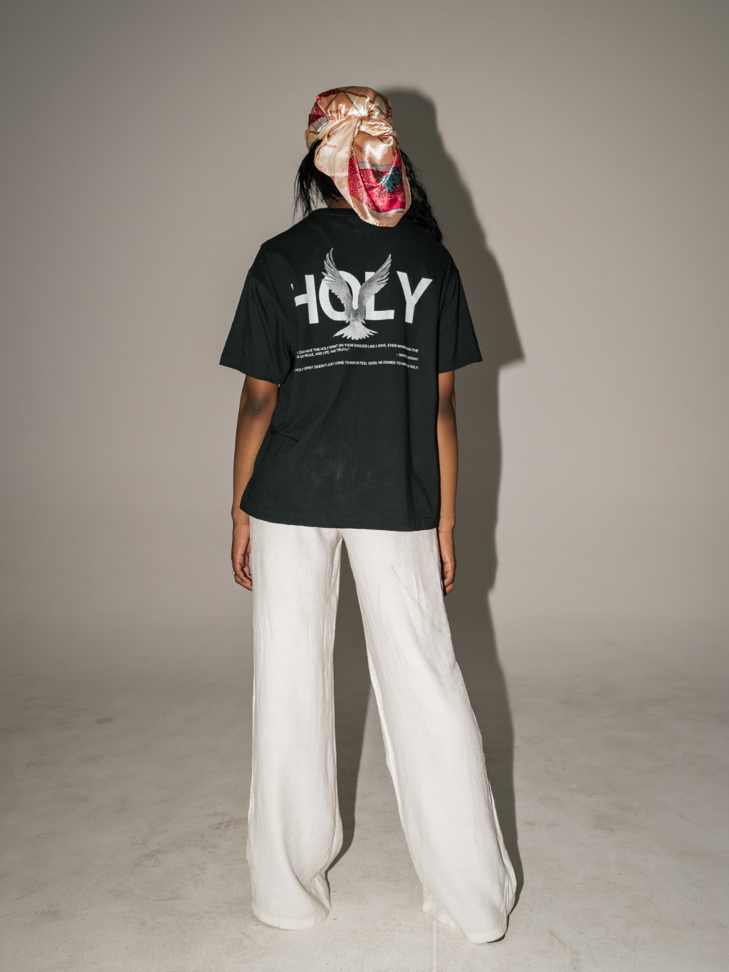 HOLY [Black] ~ BOXY TEE