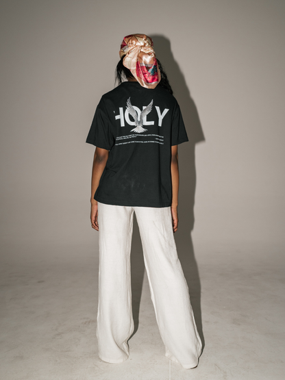 HOLY [Black] ~ BOXY TEE