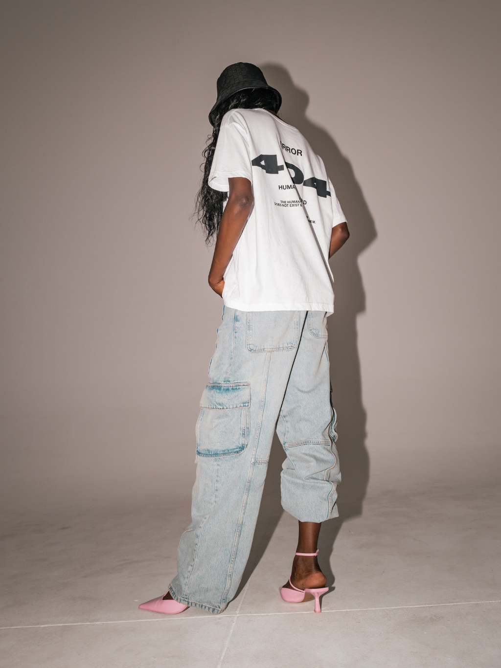 ERROR 404 [White] ~ BOXY TEE