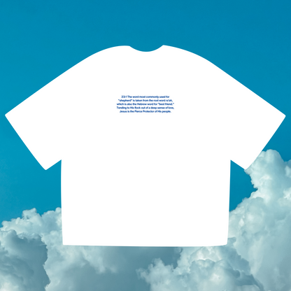 lover of the FLOCK ~ 'YAHwEH [White] ~ BOXY TEE