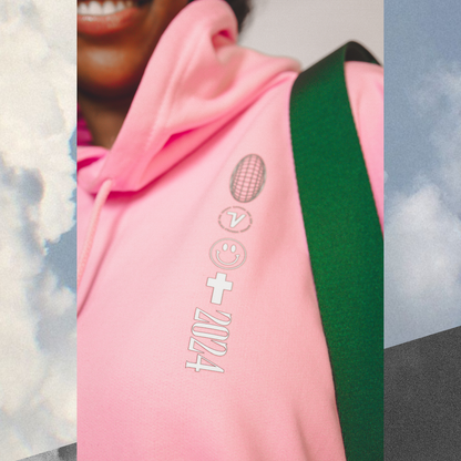 THE VOLT HOODIE PINK