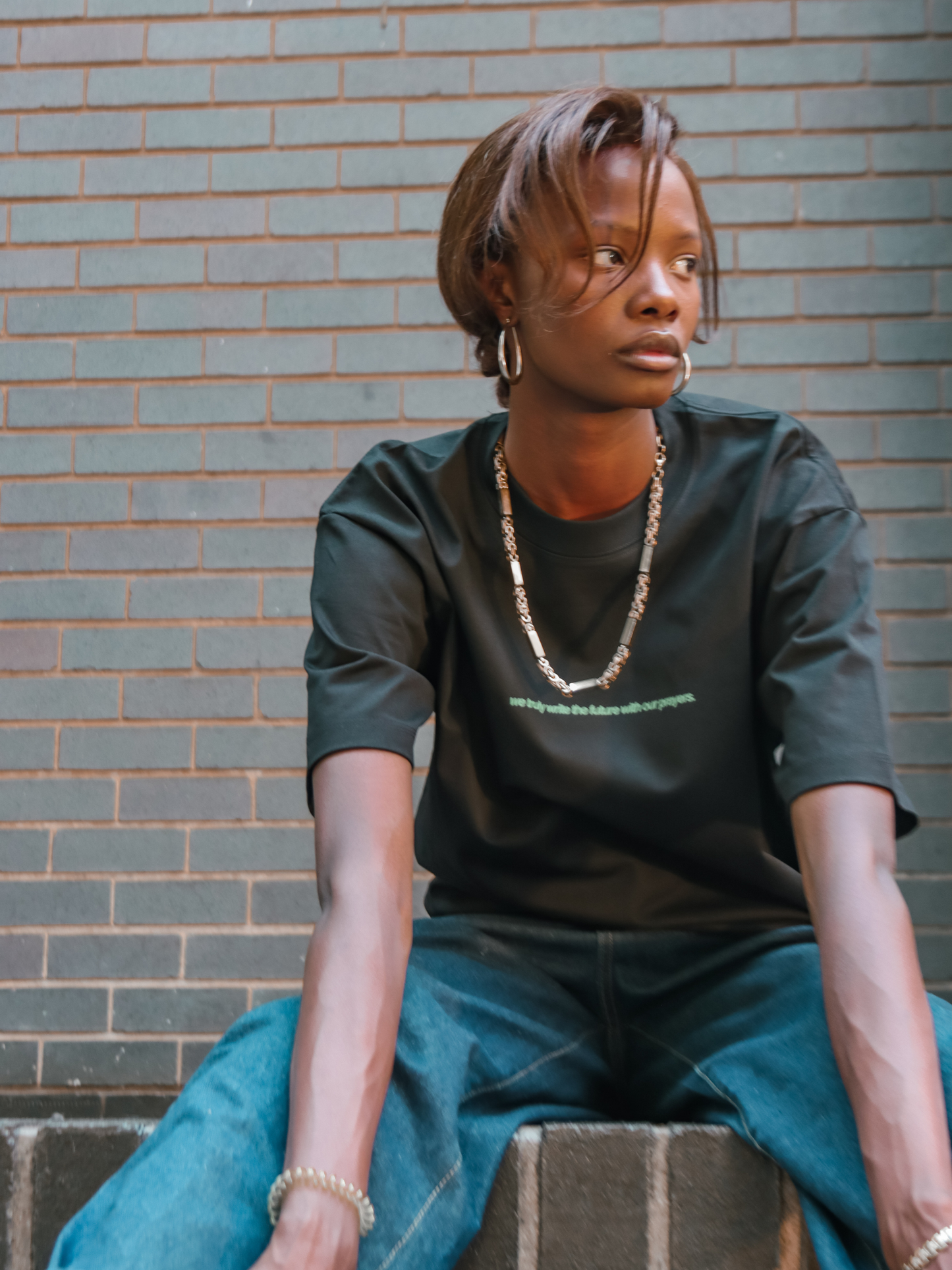 THE "AMEN" CLUB OVERSIZED T-SHIRT