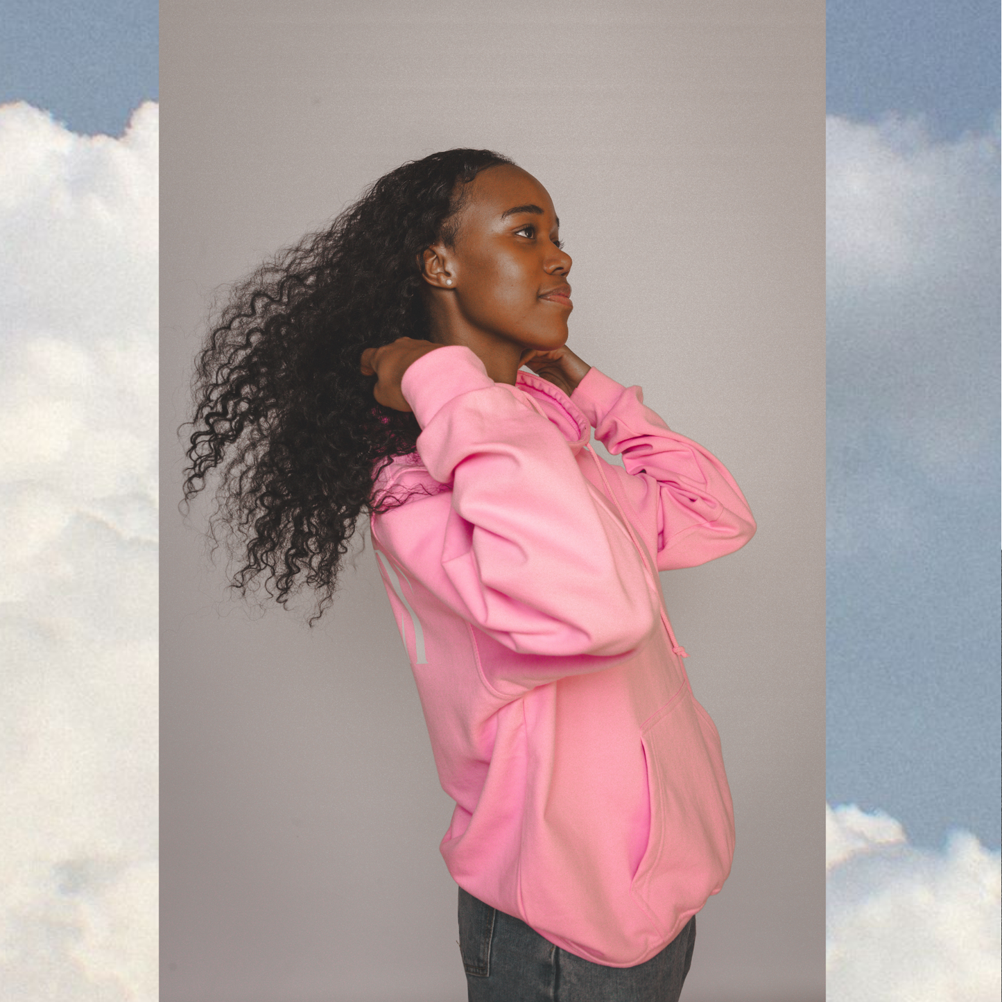 THE VOLT HOODIE PINK