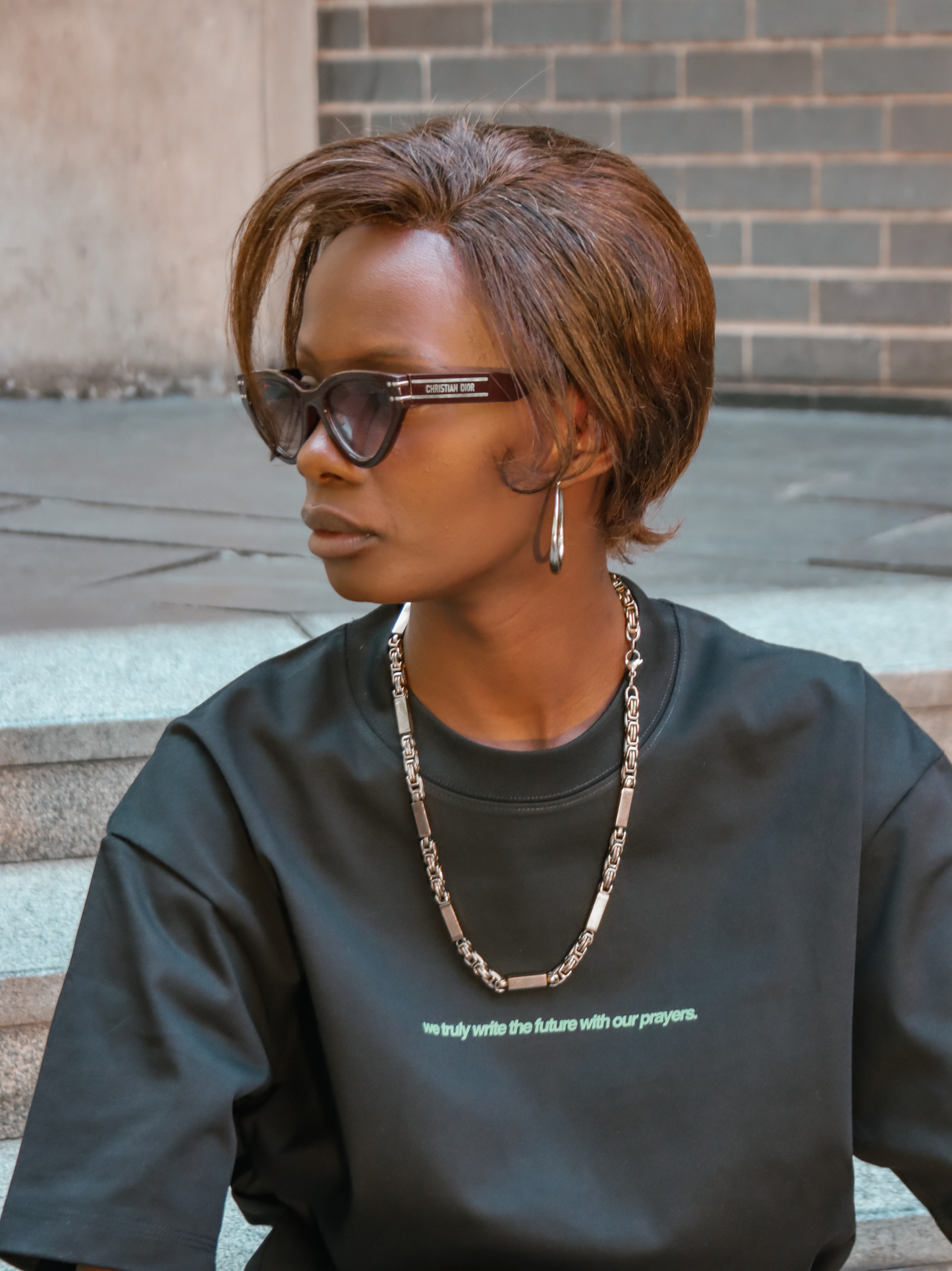 THE "AMEN" CLUB OVERSIZED T-SHIRT