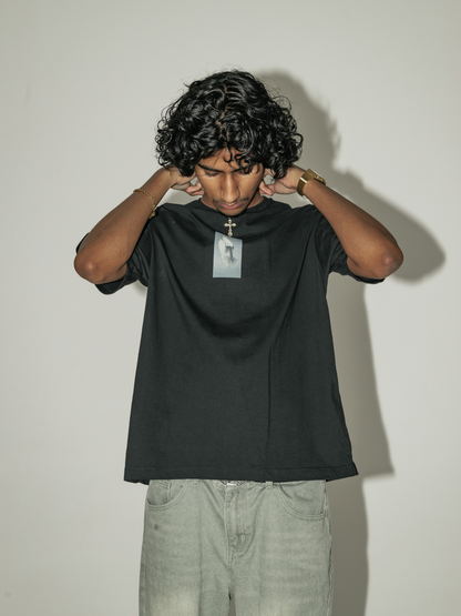 HOLY [Black] ~ BOXY TEE