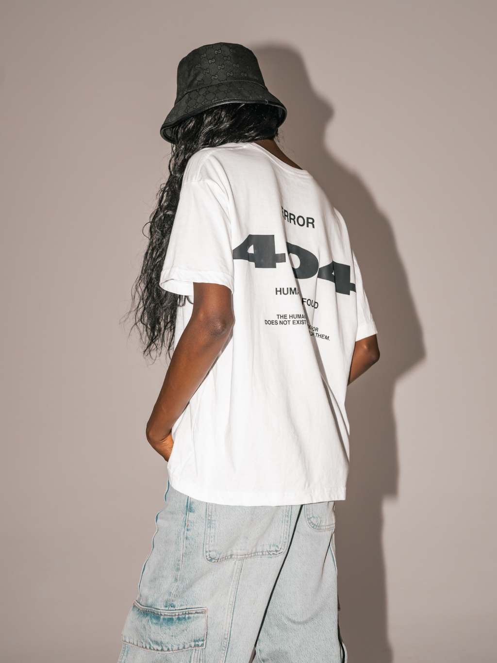 ERROR 404 [White] ~ BOXY TEE