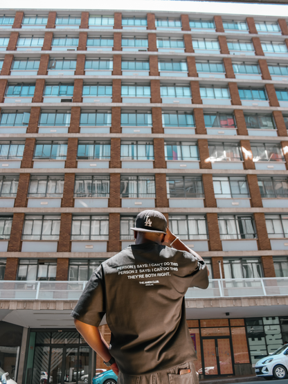 THE "AMEN" CLUB OVERSIZED T-SHIRT