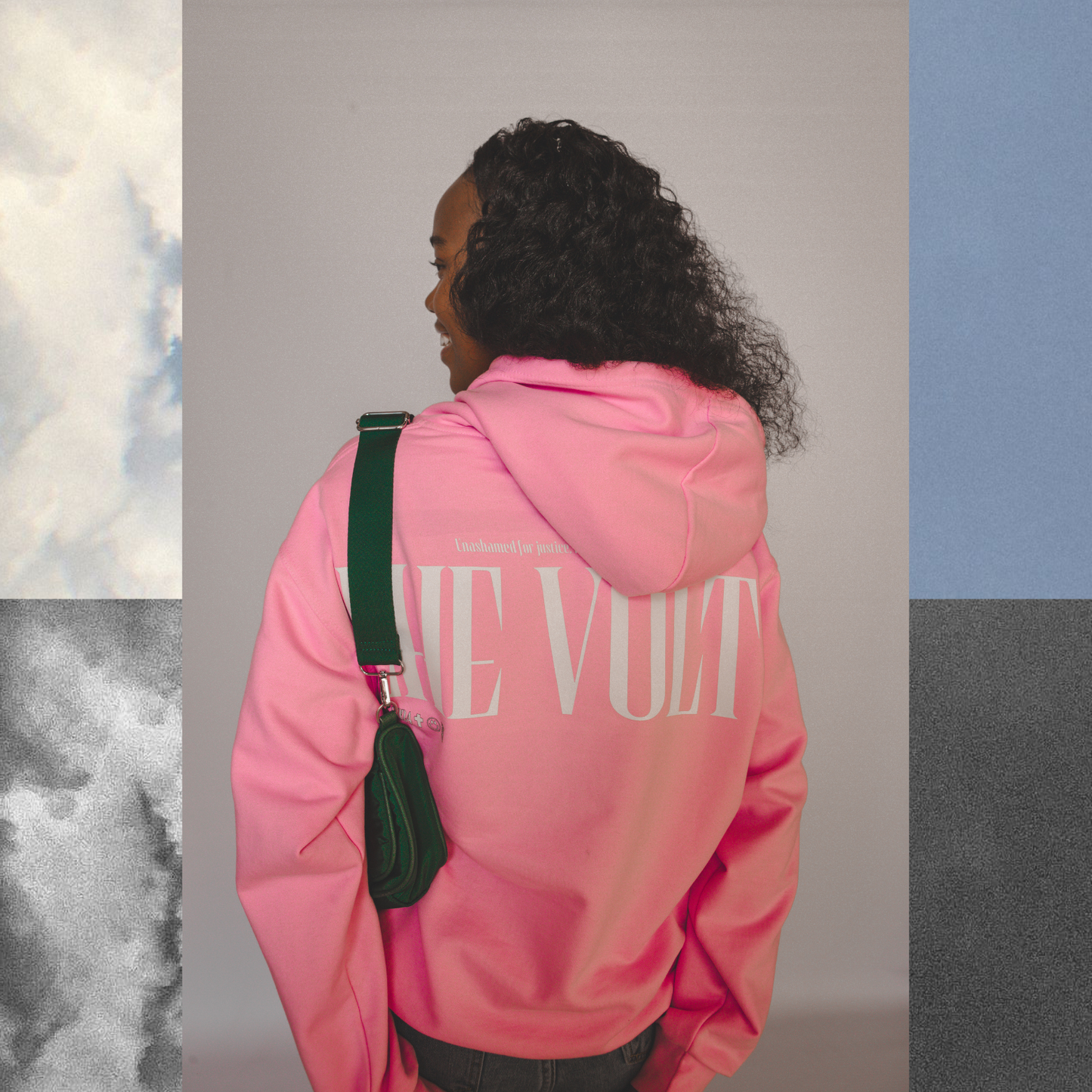 THE VOLT HOODIE PINK