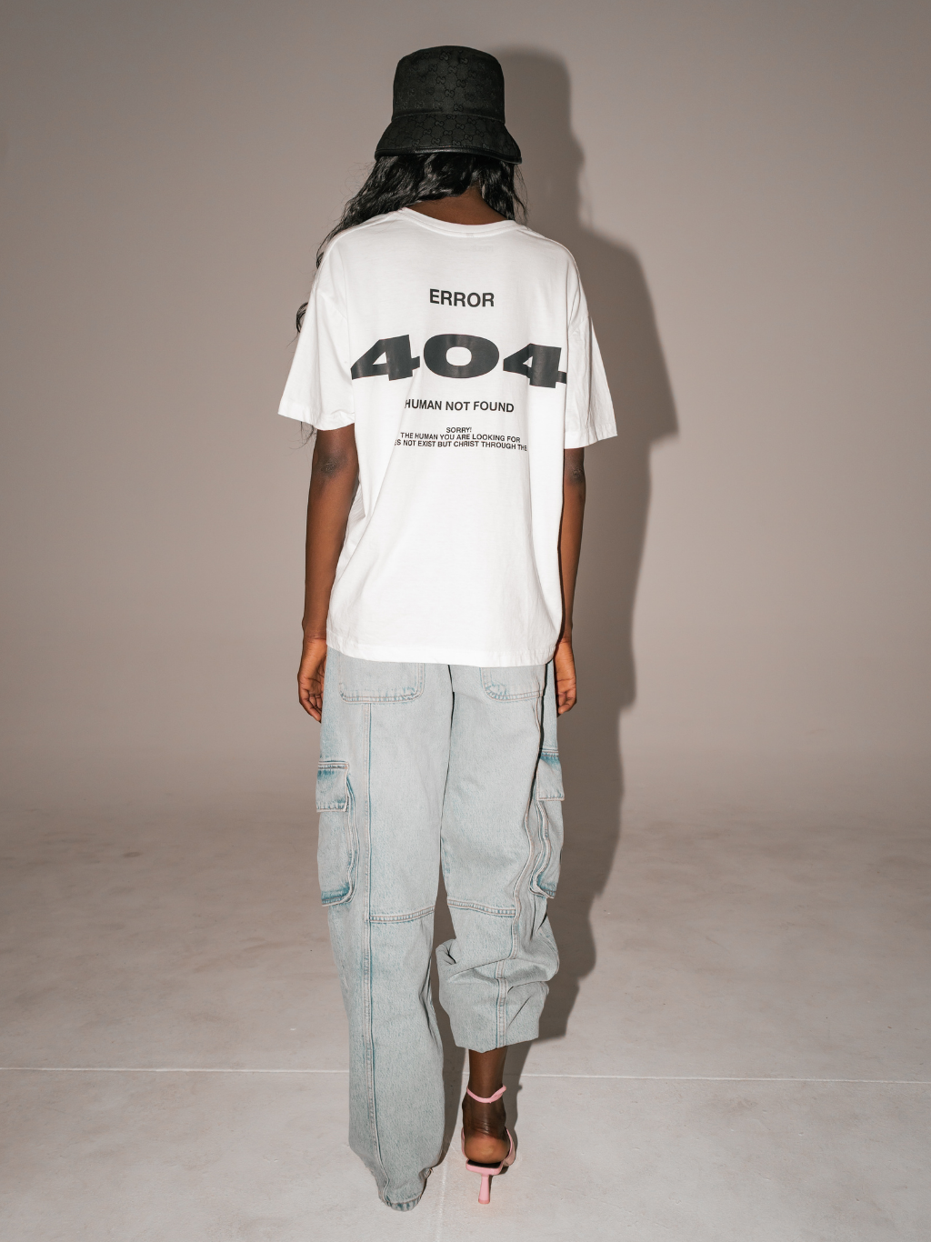 ERROR 404 [White] ~ BOXY TEE
