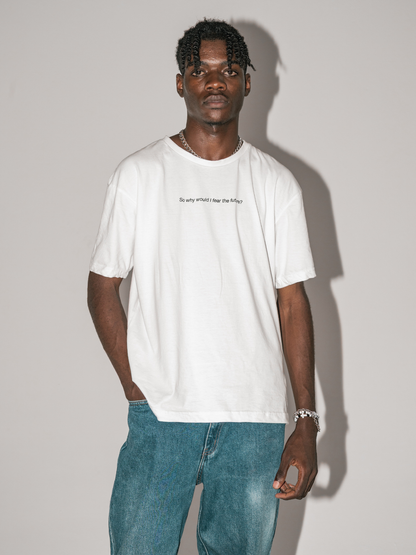 Wonder & Awe [White] ~ BOXY TEE