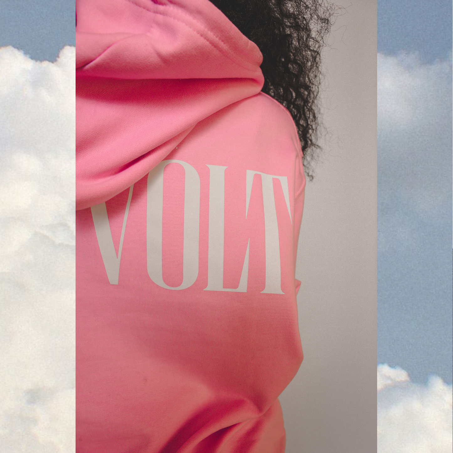 THE VOLT HOODIE PINK