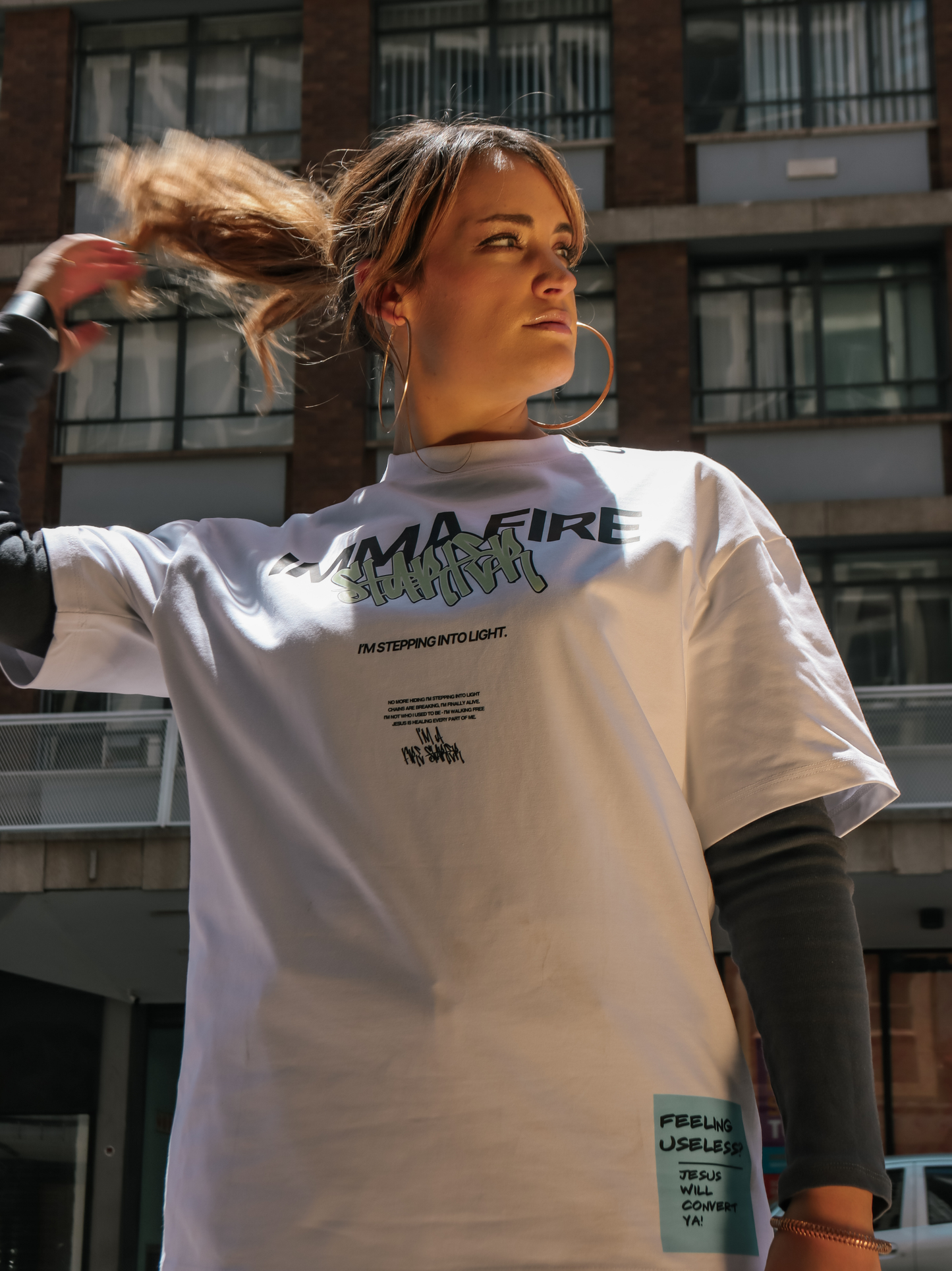 fragments of FOREVER OVERSIZED T-SHIRT