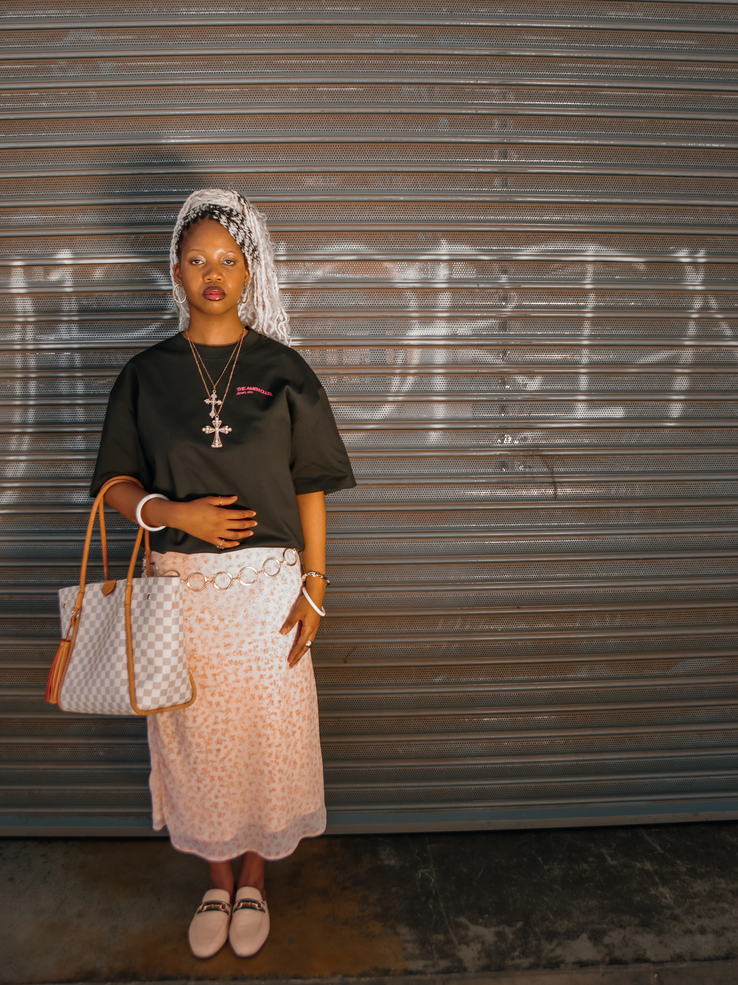 THE "AMEN" CLUB OVERSIZED T-SHIRT