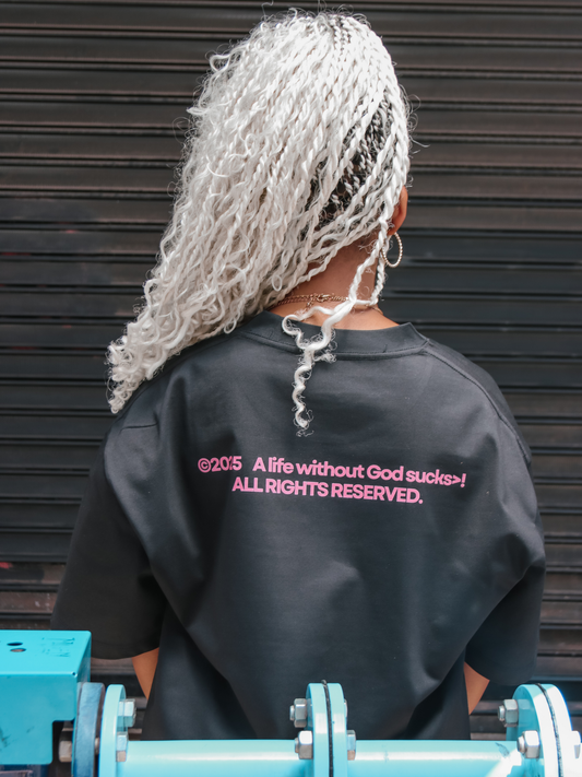 THE "AMEN" CLUB OVERSIZED T-SHIRT