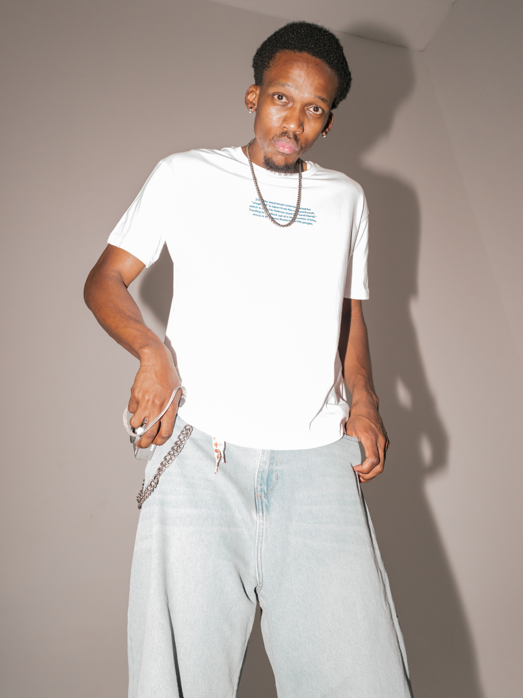 lover of the FLOCK ~ 'YAHwEH [White] ~ BOXY TEE