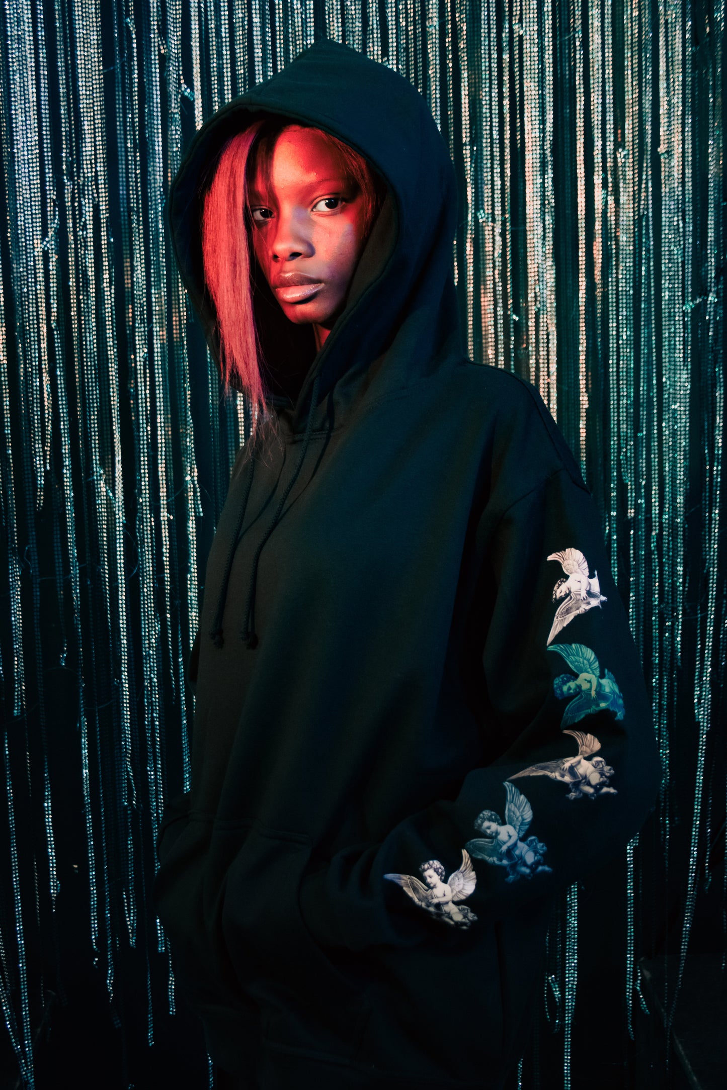 HEAVEN KNOWS [THE GIANT SLAYER] Hoodie ~ black