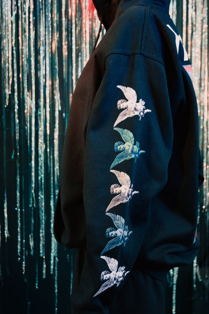 HEAVEN KNOWS [THE GIANT SLAYER] Hoodie ~ black
