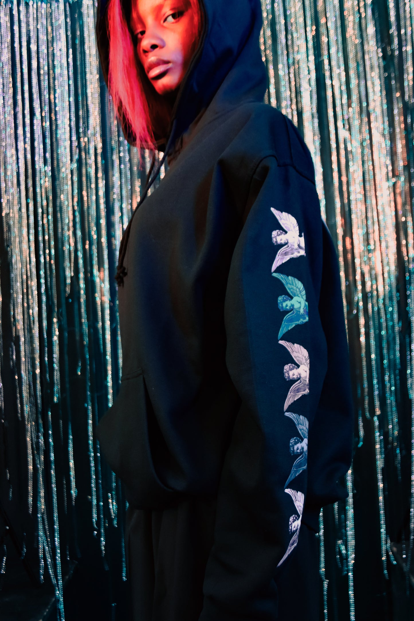 HEAVEN KNOWS [THE GIANT SLAYER] Hoodie ~ black