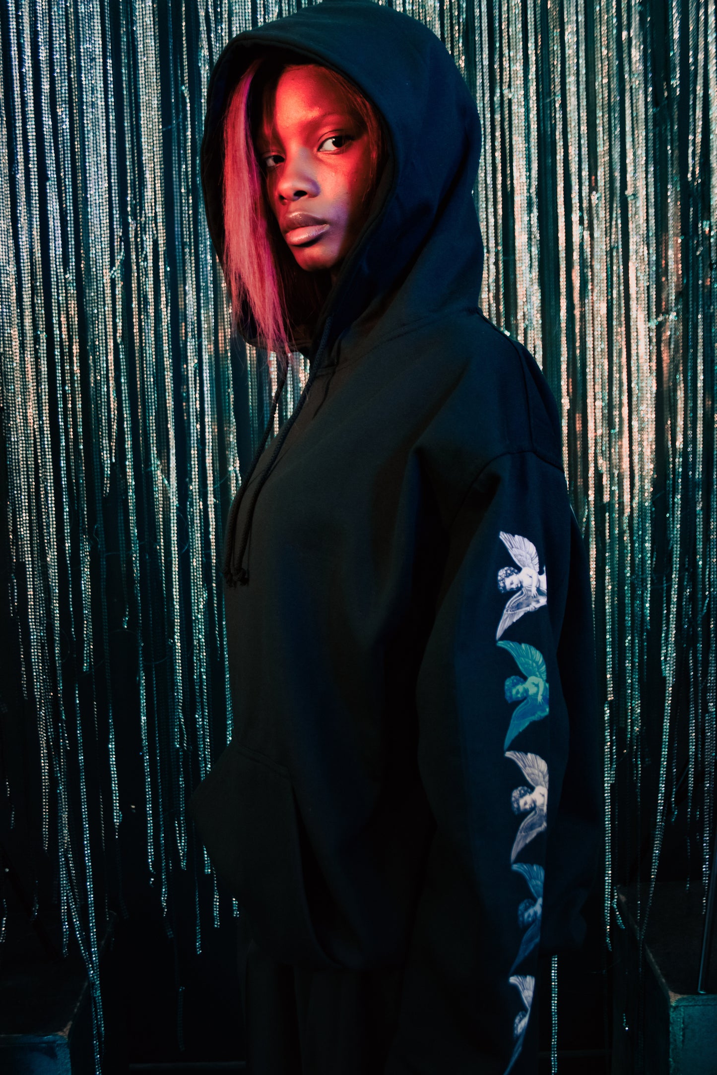 HEAVEN KNOWS [THE GIANT SLAYER] Hoodie ~ black