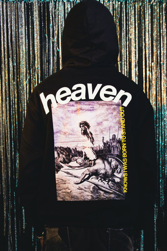 HEAVEN KNOWS [THE ORIGINAL] Hoodie ~ black