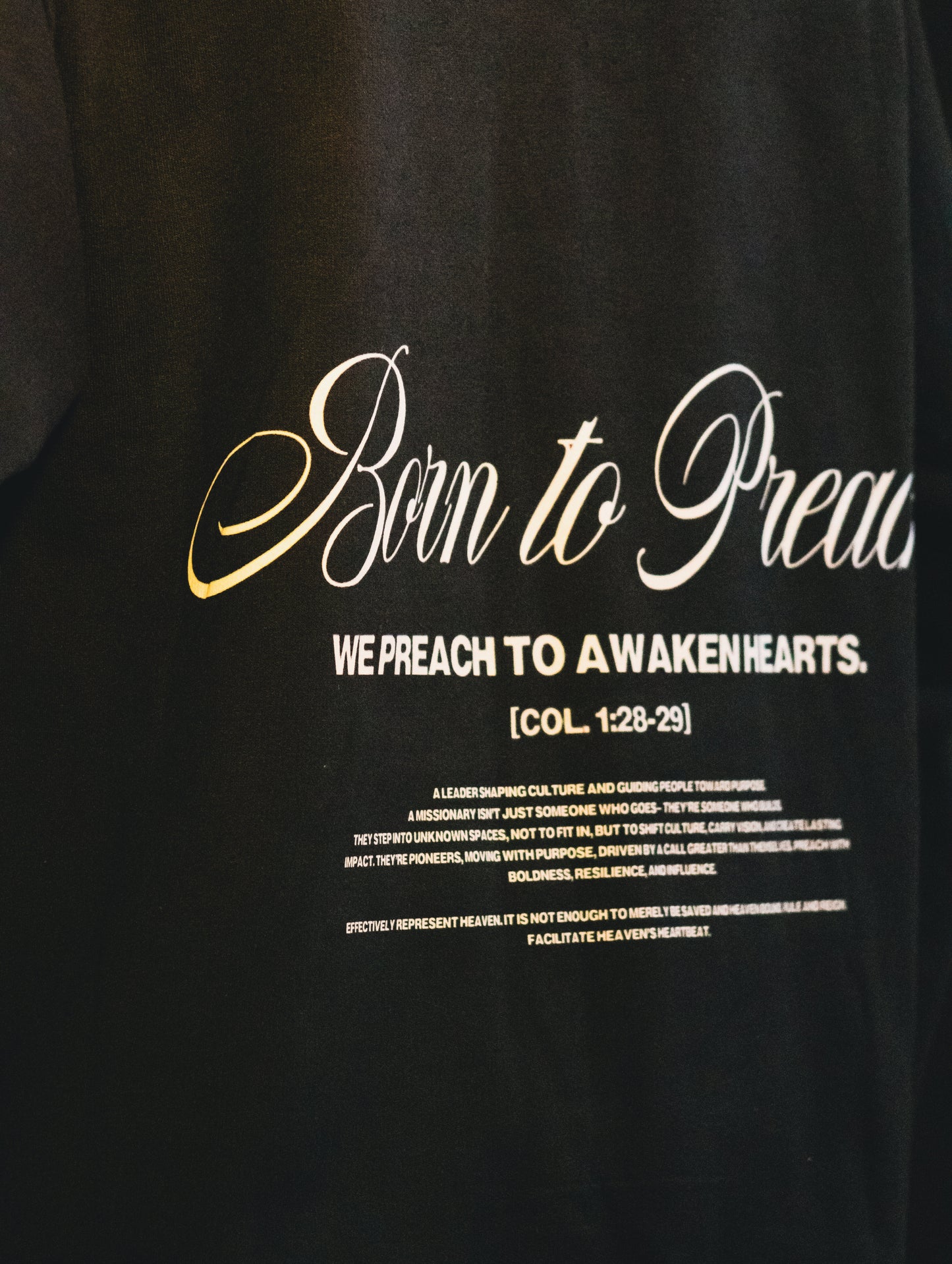 PREACH: Lineage [Born to Preach] Hoodie ~ black