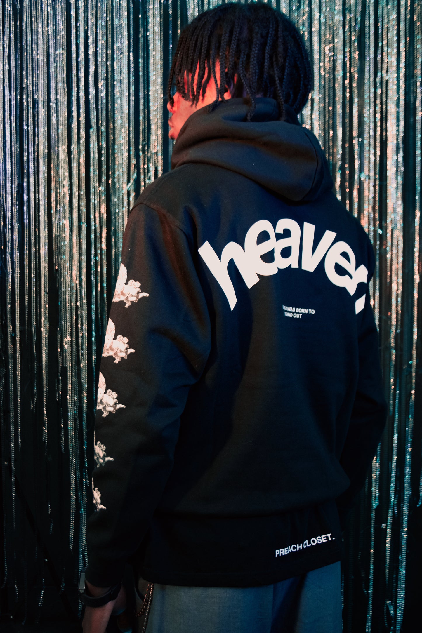 HEAVEN KNOWS [THE ANOINTED ONE] Hoodie ~ black