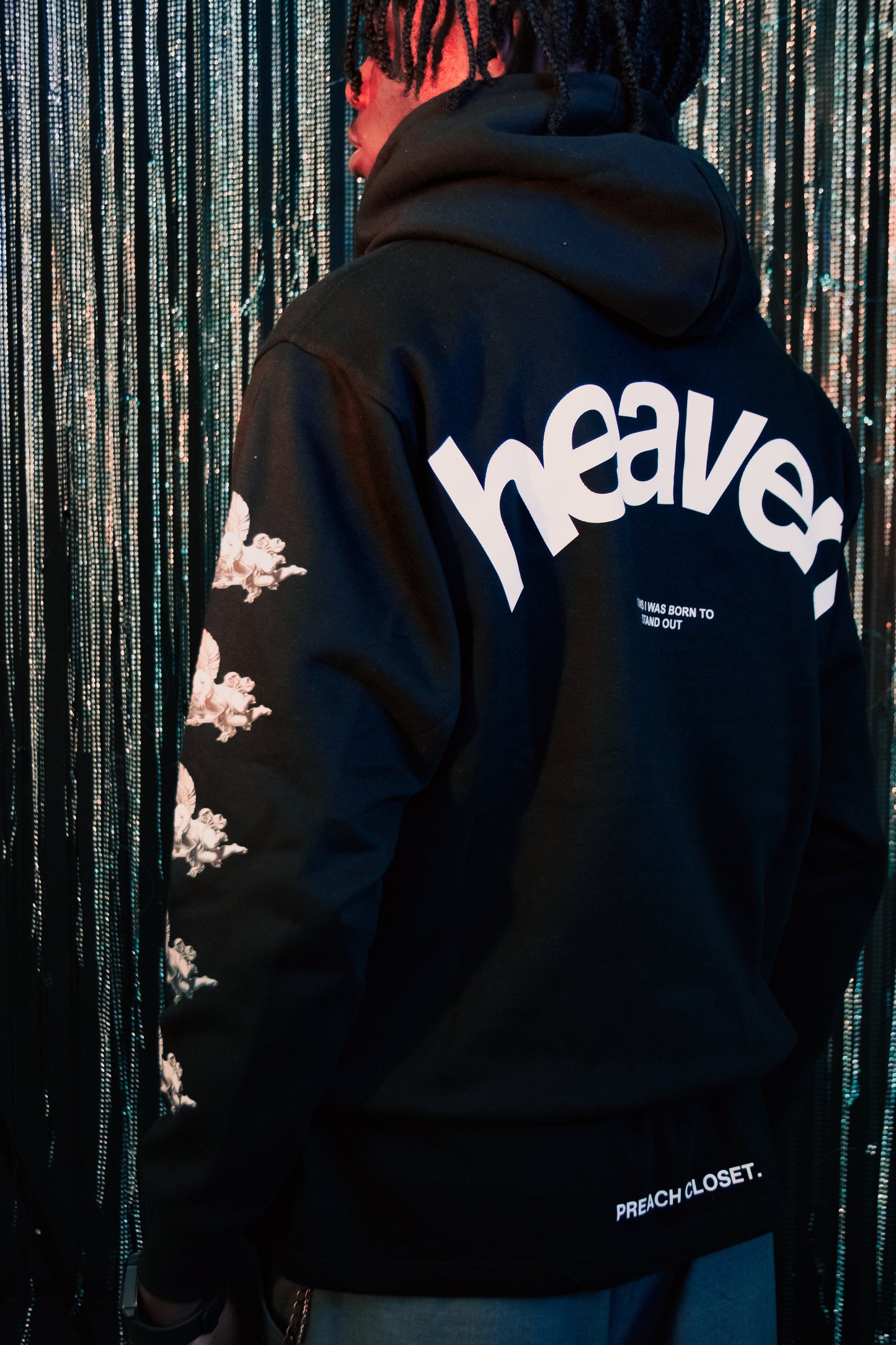 HEAVEN KNOWS [THE ANOINTED ONE] Hoodie ~ black