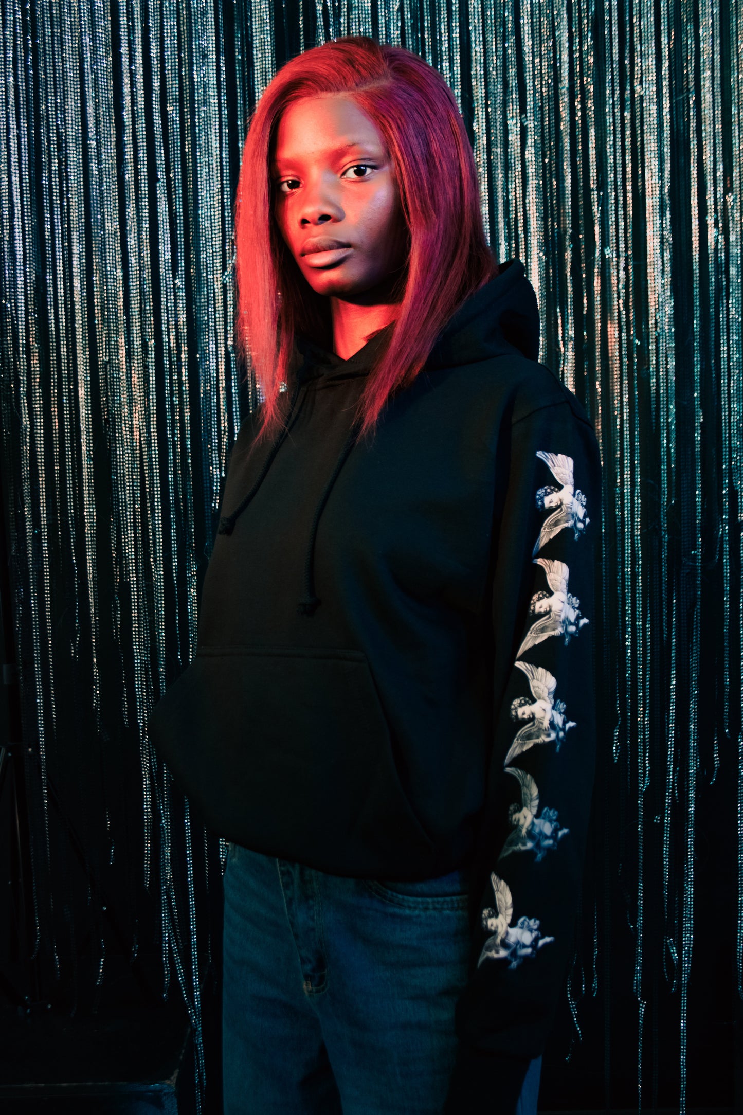 HEAVEN KNOWS [THE ANOINTED ONE] Hoodie ~ black