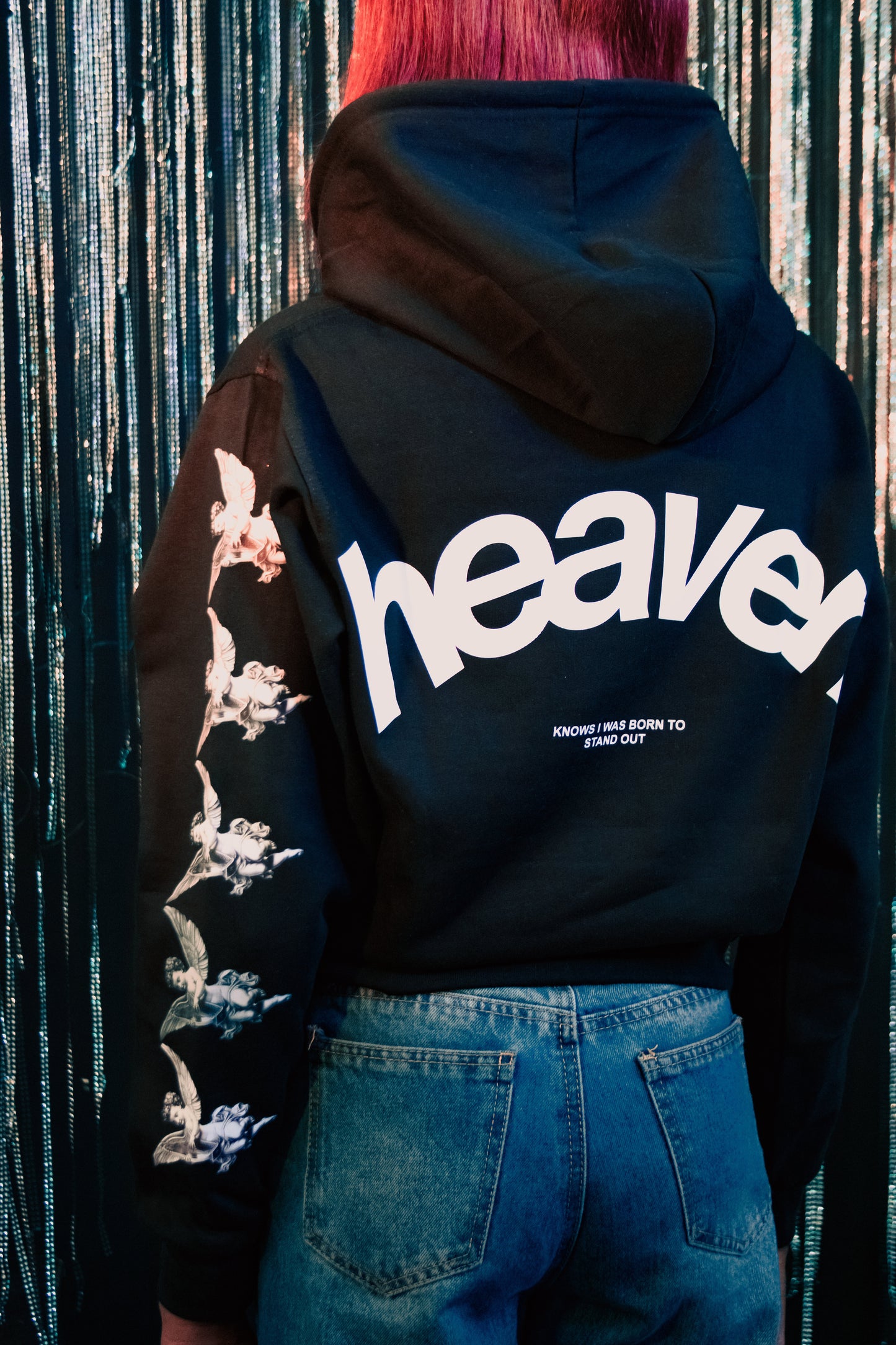 HEAVEN KNOWS [THE ANOINTED ONE] Hoodie ~ black