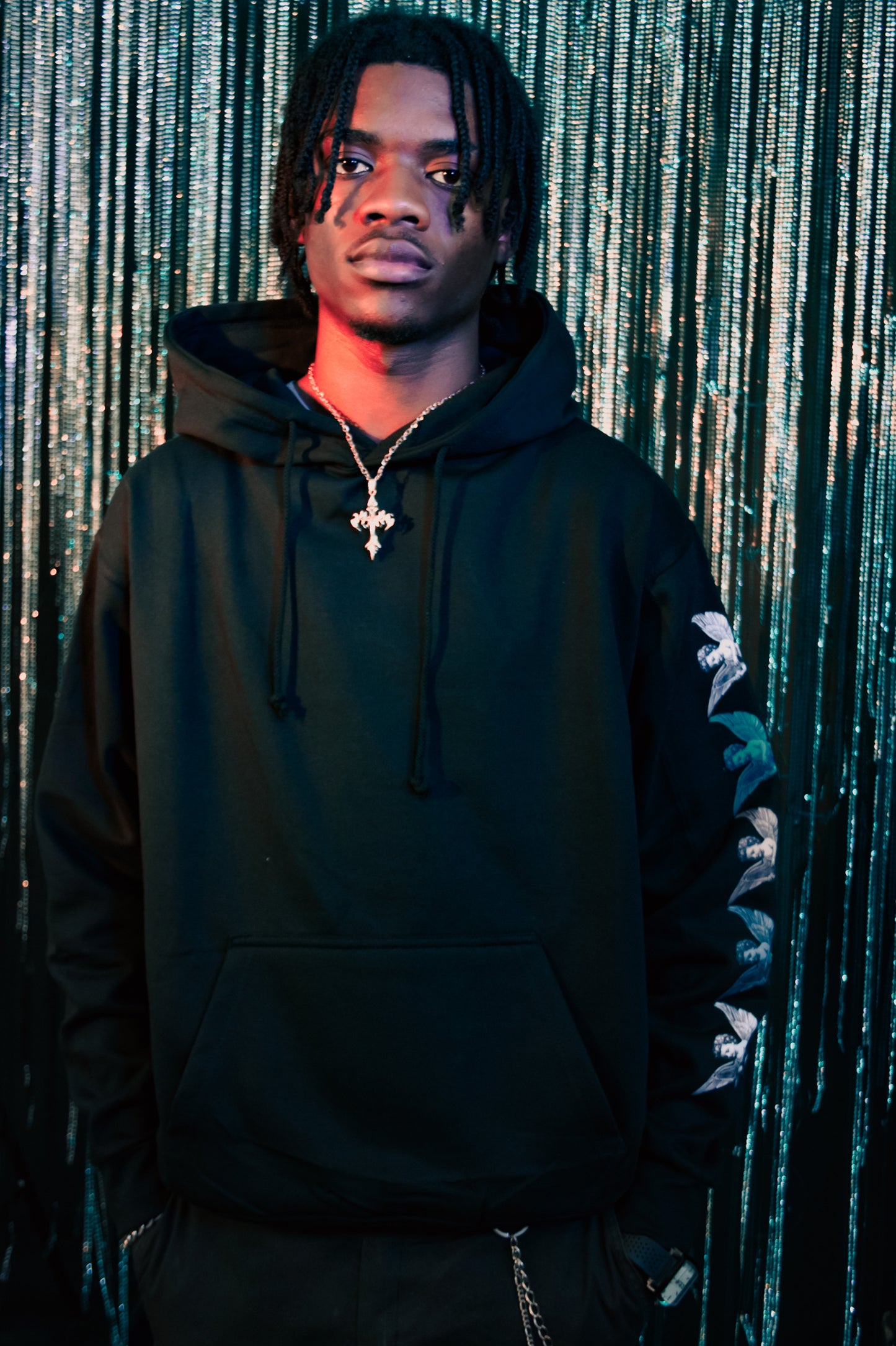 HEAVEN KNOWS [THE GIANT SLAYER] Hoodie ~ black