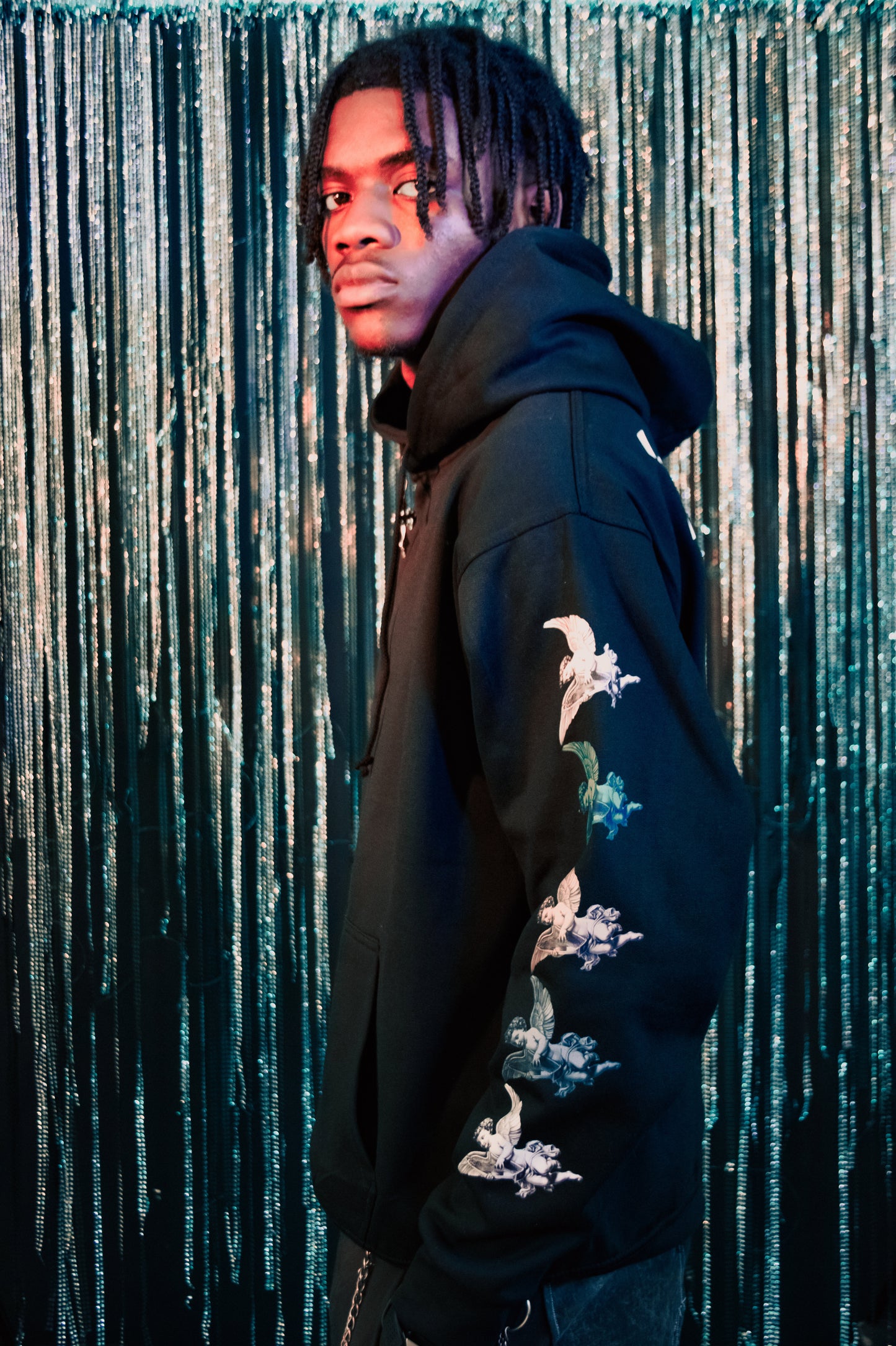 HEAVEN KNOWS [THE GIANT SLAYER] Hoodie ~ black