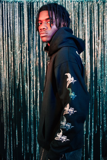HEAVEN KNOWS [THE GIANT SLAYER] Hoodie ~ black