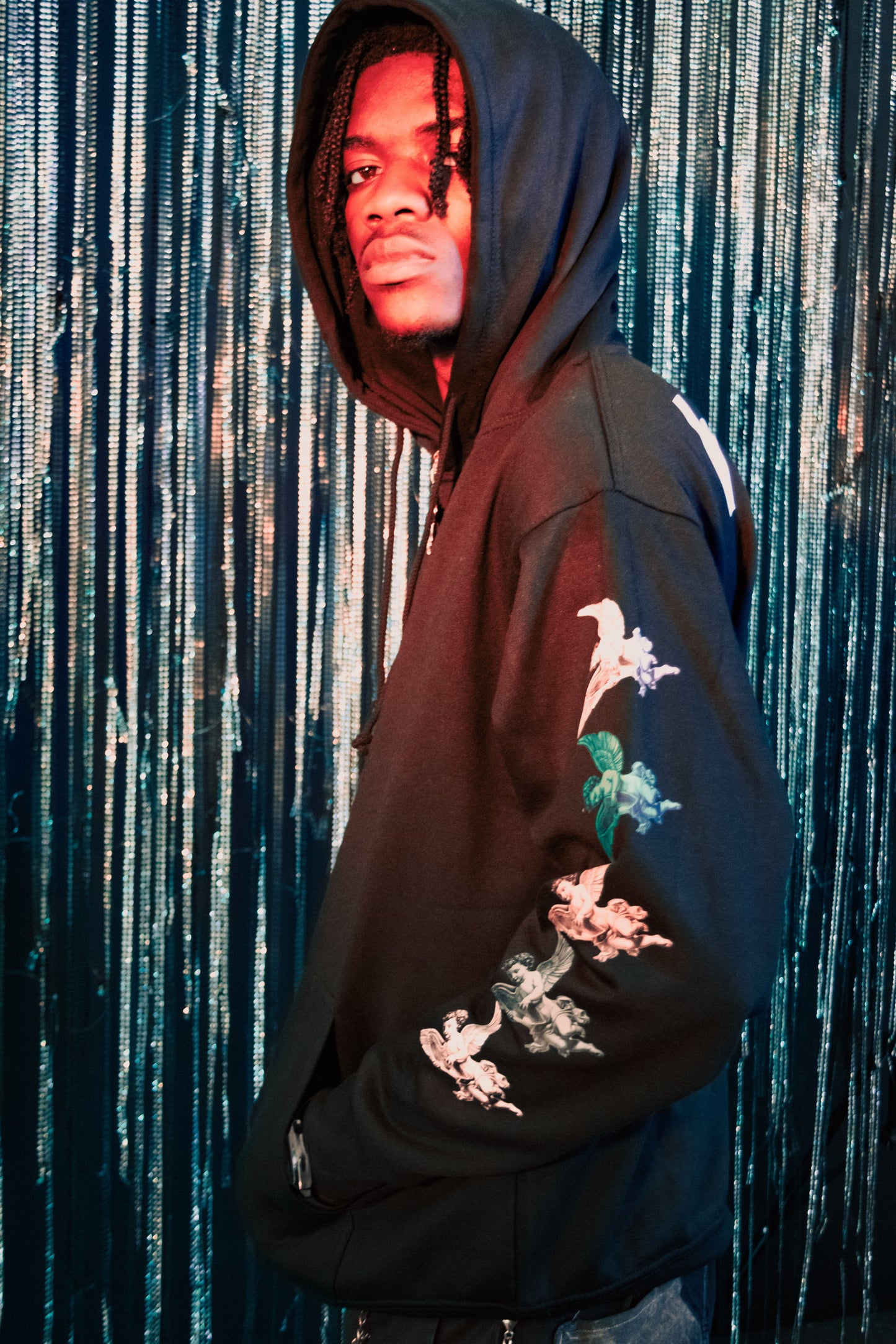 HEAVEN KNOWS [THE GIANT SLAYER] Hoodie ~ black